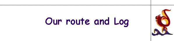 Our route and Log