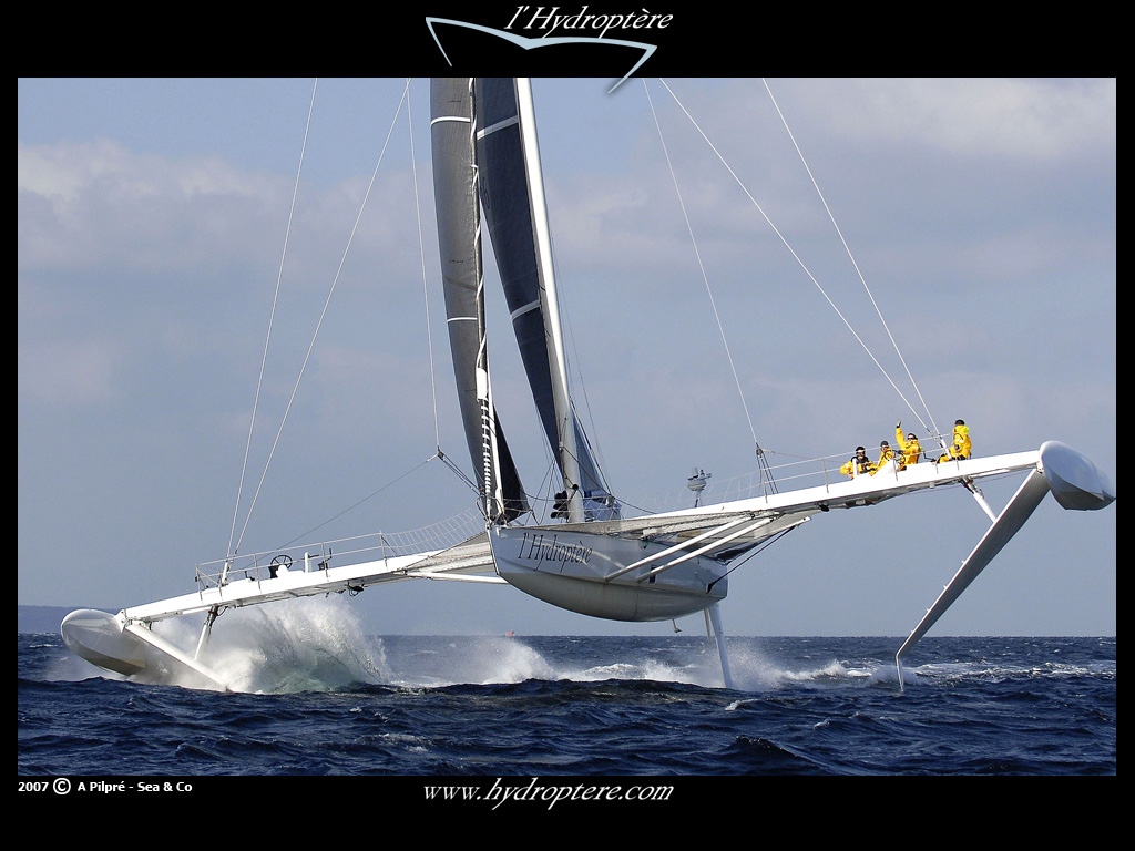 Trimaran l'Hydroptère