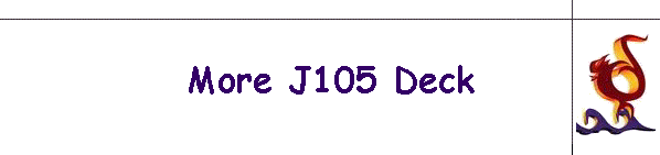 More J105 Deck